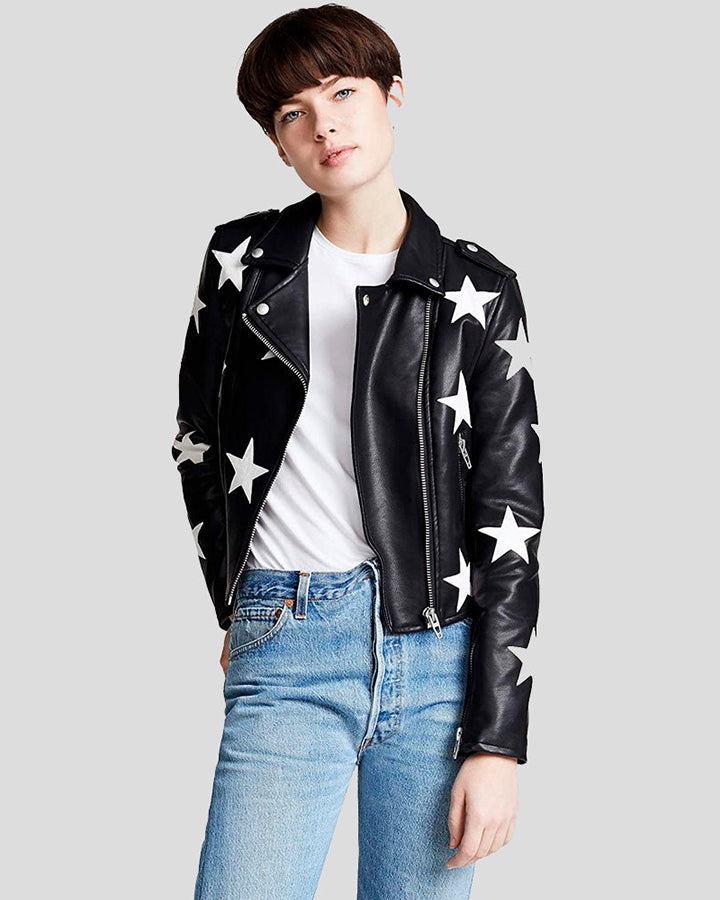 Nellie Oversized Leather Jacket – Maya Lee Boutique